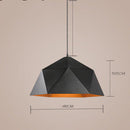 Nordic Balcony Bar Individual Single Head Restaurant Creative Geometric Chandelier