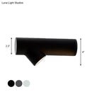 GobekUsa Nordic Metal LED Wall Sconce in Black/Grey/White - Bedside Lighting Solutions