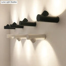 GobekUsa Nordic Metal LED Wall Sconce in Black/Grey/White - Bedside Lighting Solutions
