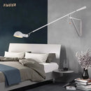 GobekUsa Adjustable Long Arm Wall Lamp for Personalized Nordic Style