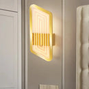 GobekUsa Nordic Metallic Wall Sconce in Black/Gold with Warm/White Light, 12.5"/19.5" Wide