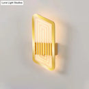 GobekUsa Nordic Metallic Wall Sconce in Black/Gold with Warm/White Light, 12.5"/19.5" Wide