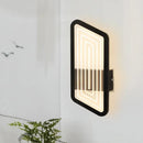 GobekUsa Nordic Metallic Wall Sconce in Black/Gold with Warm/White Light, 12.5"/19.5" Wide