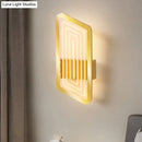GobekUsa Nordic Metallic Wall Sconce in Black/Gold with Warm/White Light, 12.5"/19.5" Wide