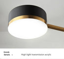 GobekUsa Nordic Black Gold Pendant Light for Home Decor