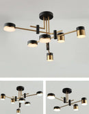 GobekUsa Nordic Black Gold Pendant Light for Home Decor