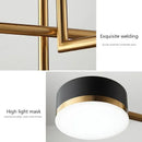 GobekUsa Nordic Black Gold Pendant Light for Home Decor