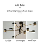 GobekUsa Nordic Black Gold Pendant Light for Home Decor