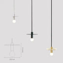 GobekUsa Iron Pendant Light: Nordic LED E27 Hanging Lamp for Home Decor