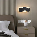 GobekUsa LED Wave Wall Light for Indoor Corridors, Bedrooms, and Sofas