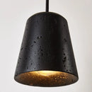 GobekUsa Black Travertine Pendant Light - Nordic Minimalism LED Pendant Lamps for Living Dining Room