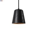 GobekUsa Black Travertine Pendant Light - Nordic Minimalism LED Pendant Lamps for Living Dining Room