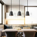GobekUsa Black Travertine Pendant Light - Nordic Minimalism LED Pendant Lamps for Living Dining Room