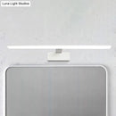 GobekUsa Nordic Black/White Acrylic Vanity Lamp - 16.5"/20" LED Rectangle Sconce Light for Bathroom in Warm/White