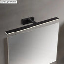 GobekUsa Nordic Black/White Acrylic Vanity Lamp - 16.5"/20" LED Rectangle Sconce Light for Bathroom in Warm/White