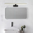GobekUsa Nordic Black/White Acrylic Vanity Lamp - 16.5"/20" LED Rectangle Sconce Light for Bathroom in Warm/White