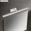 GobekUsa Nordic Black/White Acrylic Vanity Lamp - 16.5"/20" LED Rectangle Sconce Light for Bathroom in Warm/White