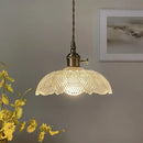 GobekUsa Clear Glass LED Pendant Bar Kitchen Nordic Copper Dining Room Suspension