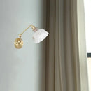 GobekUsa Clear Glass LED Wall Sconce Switch Light - Nordic Minimalism Design