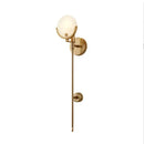 GobekUsa Creative Marble Wall Lamp: New Nordic Minimalist Light Luxury for Living Room, Bedroom, Aisle.