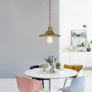 GobekUsa Glass Flounce LED Pendant Light - Stylish Nordic Design