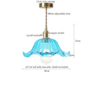 GobekUsa Glass Flounce LED Pendant Light - Stylish Nordic Design