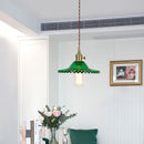 GobekUsa Glass Flounce LED Pendant Light - Stylish Nordic Design