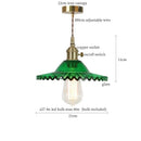 GobekUsa Glass Flounce LED Pendant Light - Stylish Nordic Design