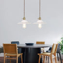 GobekUsa Glass Flounce LED Pendant Light - Stylish Nordic Design