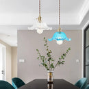 GobekUsa Glass Flounce LED Pendant Light - Stylish Nordic Design