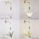 GobekUsa Nordic Butterfly Led Wall Light for Bedroom