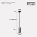 GobekUsa Nordic Cement Pendant Lamp - Industrial Style Lighting