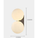 Nordic Circle Light Fixture for Bedroom & Hallway Lighting