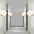 Nordic Circle Light Fixture for Bedroom & Hallway Lighting