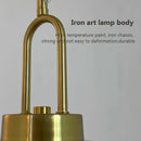 Nordic Clear Glass Pendant Light With Minimalist Shade