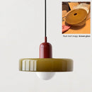 Nordic Colorful Glass Pendant Light 35Cm