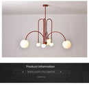 GobekUsa Nordic Comet Glass Ball Chandelier - Elegant Home Décor