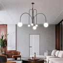 GobekUsa Nordic Comet Glass Ball Chandelier - Elegant Home Décor