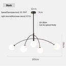 GobekUsa Nordic Comet Glass Ball Chandelier - Elegant Home Décor