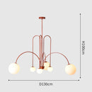 GobekUsa Nordic Comet Glass Ball Chandelier - Elegant Home Décor