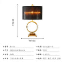 GobekUsa Crystal Table Lamp: Nordic Light Luxury Design for Bedroom Bedside