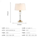 GobekUsa Crystal Table Lamp: Nordic Light Luxury Design for Bedroom Bedside