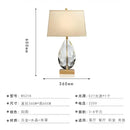 GobekUsa Crystal Table Lamp: Nordic Light Luxury Design for Bedroom Bedside