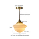 GobekUsa Glass LED Pendant Lamp: Nordic Minimalism for Bedroom, Living Room, Kitchen & More