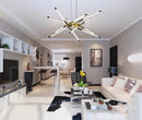 GobekUsa Nordic Geometry LED Chandelier with Remote Control