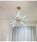 GobekUsa Nordic Geometry LED Chandelier with Remote Control