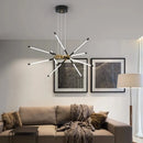 GobekUsa Nordic Geometry LED Chandelier with Remote Control
