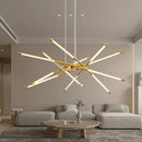 GobekUsa Nordic Geometry LED Chandelier with Remote Control
