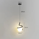 Nordic Glass Ball Pendant Light in Iron Finish