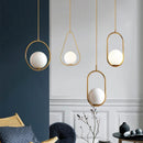 GobekUsa Nordic Glass Ball Pendant Light - Modern Decor